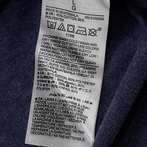 NFL Apparel Patriots V-Neck T-Shirt Size Large - Picture 4 of 5